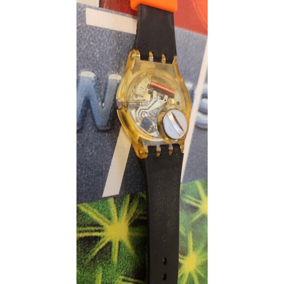 Swatch watch WORLD ORDER LK136 1992 Standard Ladies New Old Stock with battery - Picture 7 of 7